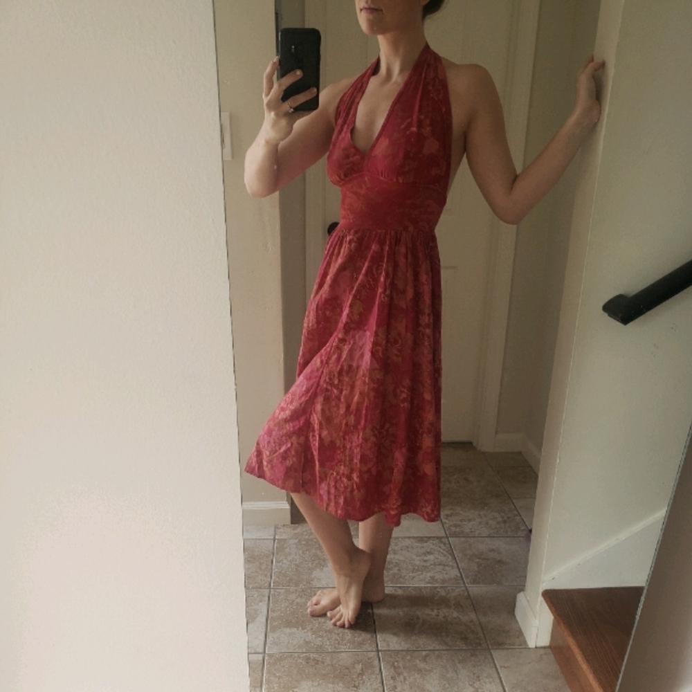 Halter summer dress